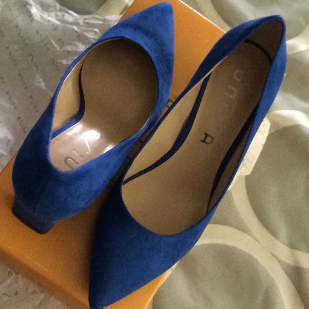 Medium blue fabric